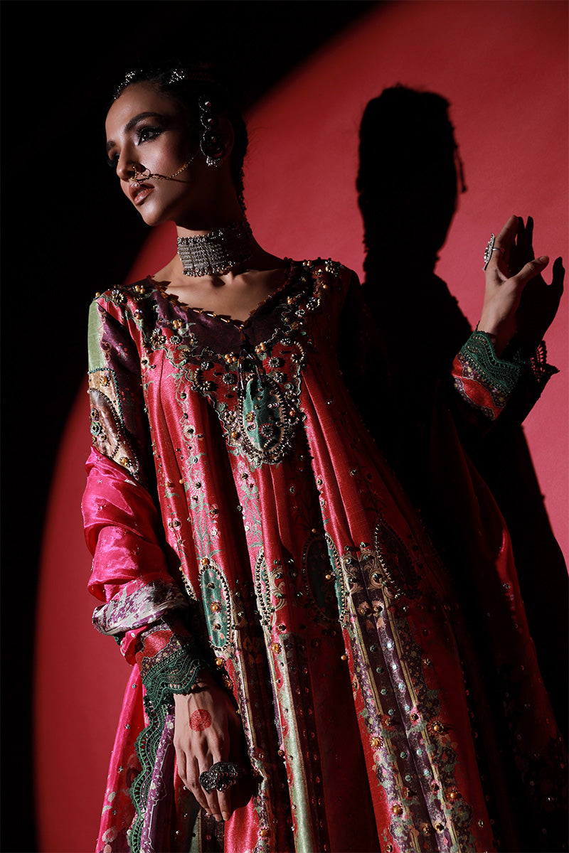 Wardha Saleem | Meeram Festive Formals | Chinar Bagh - by - Libasekhas UK - Registered Vendor of : Wardha Saleem - 100% Original Designer Dresss
