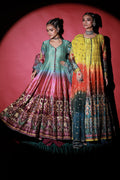 Wardha Saleem | Meeram Festive Formals | Satrangi - by - Libasekhas UK - Registered Vendor of : Wardha Saleem - 100% Original Designer Dresss