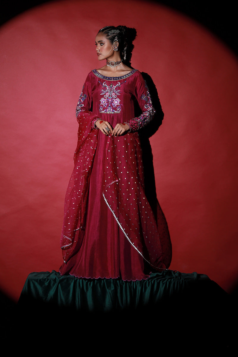 Wardha Saleem | Meeram Festive Formals | Jamuni - by - Libasekhas UK - Registered Vendor of : Wardha Saleem - 100% Original Designer Dresss