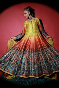 Wardha Saleem | Meeram Festive Formals | Satrangi - by - Libasekhas UK - Registered Vendor of : Wardha Saleem - 100% Original Designer Dresss