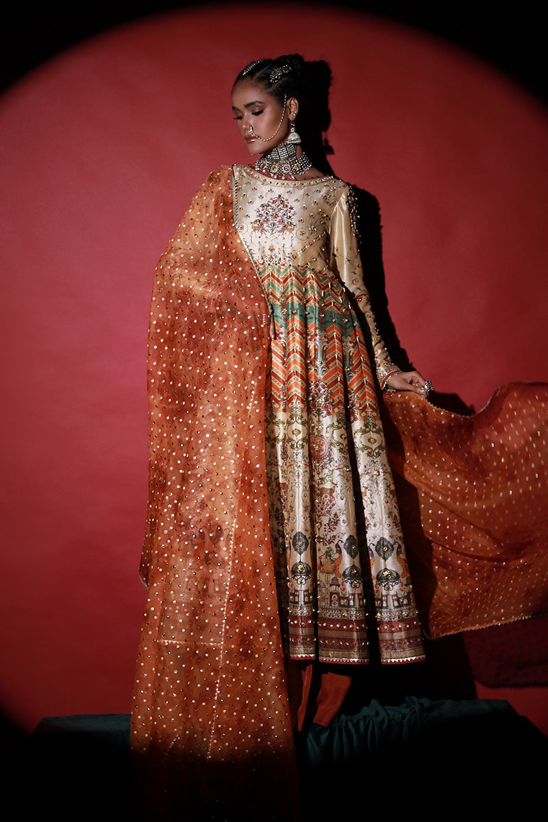 Wardha Saleem | Meeram Festive Formals | Hiran Bagh - by - Libasekhas UK - Registered Vendor of : Wardha Saleem - 100% Original Designer Dresss
