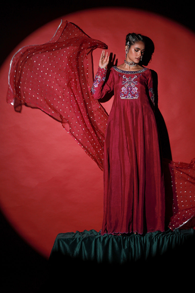 Wardha Saleem | Meeram Festive Formals | Jamuni - by - Libasekhas UK - Registered Vendor of : Wardha Saleem - 100% Original Designer Dresss