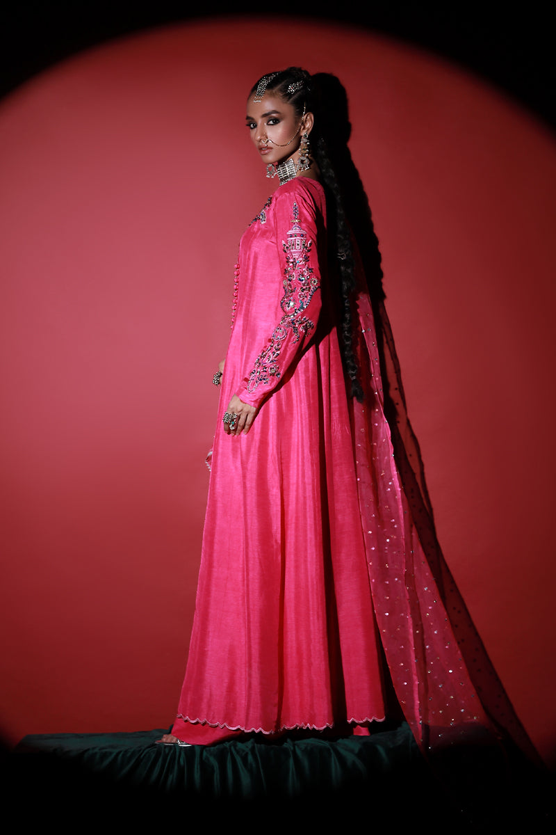 Wardha Saleem | Meeram Festive Formals | Gulab - by - Libasekhas UK - Registered Vendor of : Wardha Saleem - 100% Original Designer Dresss