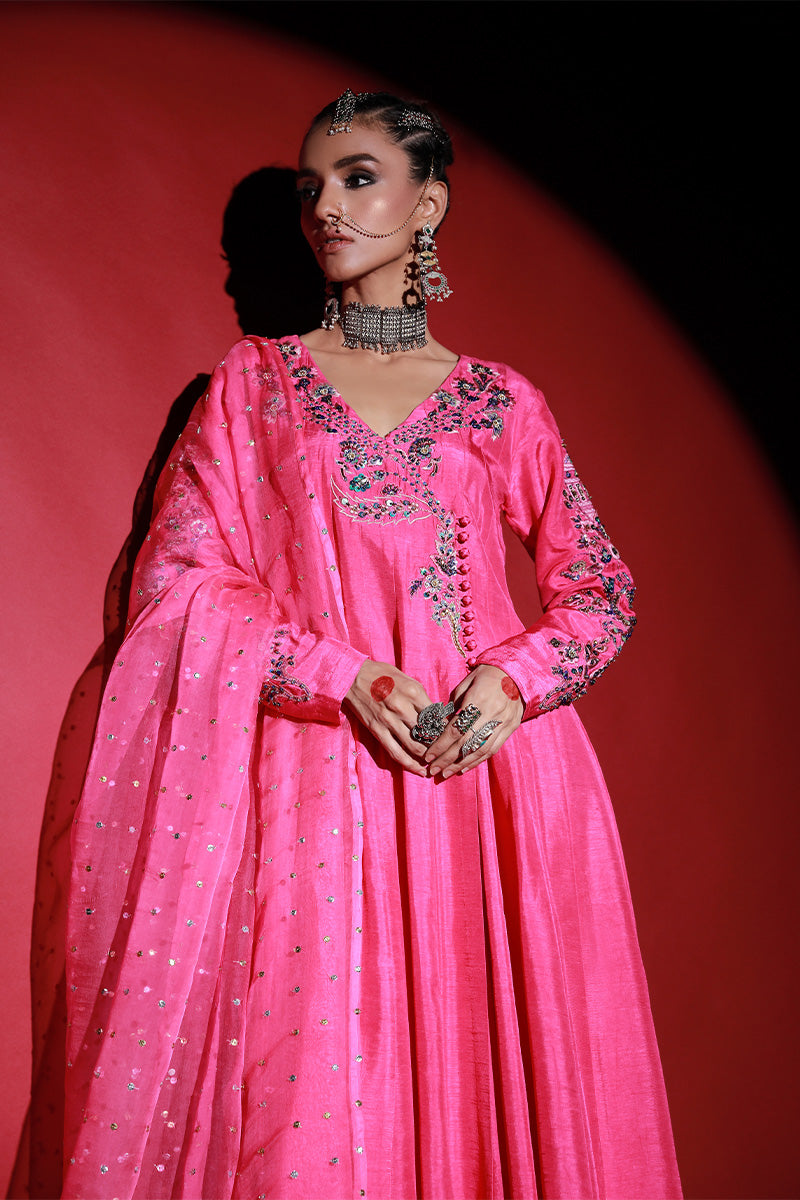 Wardha Saleem | Meeram Festive Formals | Gulab - by - Libasekhas UK - Registered Vendor of : Wardha Saleem - 100% Original Designer Dresss