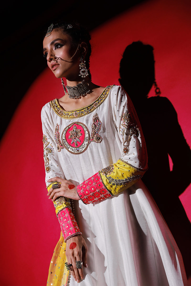 Wardha Saleem | Meeram Festive Formals | Nur - by - Libasekhas UK - Registered Vendor of : Wardha Saleem - 100% Original Designer Dresss