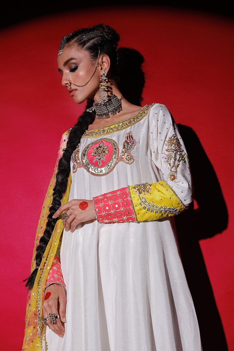 Wardha Saleem | Meeram Festive Formals | Nur - by - Libasekhas UK - Registered Vendor of : Wardha Saleem - 100% Original Designer Dresss