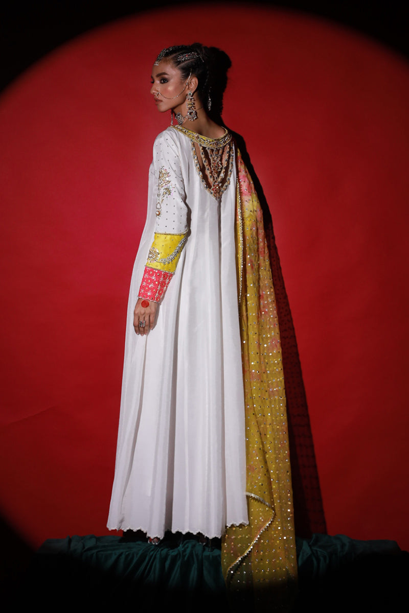 Wardha Saleem | Meeram Festive Formals | Nur - by - Libasekhas UK - Registered Vendor of : Wardha Saleem - 100% Original Designer Dresss