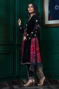 Wardha Saleem | Velvets Winter Fall 24 |   Parvaz - by - Libasekhas UK - Registered Vendor of : Wardha Saleem - 100% Original Designer Dresss