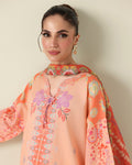 Roheenaz | Rosette Lawn | Warm Horizon - by Libasekhas UK - Registered Vendor of : Roheenaz - 100% Original Designer Dress