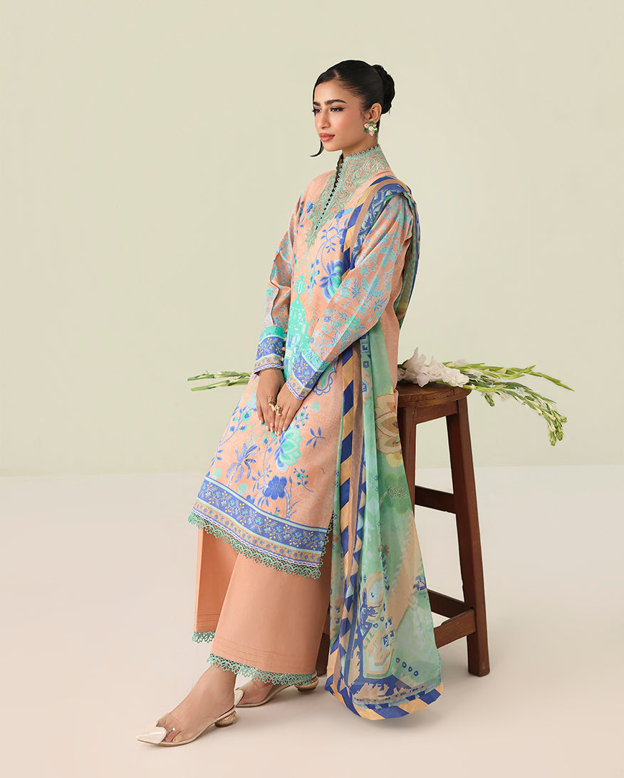 Roheenaz | Rosette Lawn | Weave of Light - by Libasekhas UK - Registered Vendor of : Roheenaz - 100% Original Designer Dress