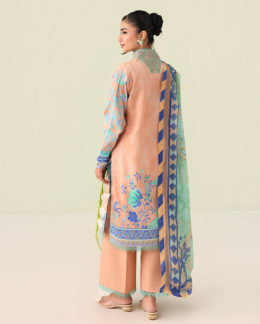 Roheenaz | Rosette Lawn | Weave of Light - by Libasekhas UK - Registered Vendor of : Roheenaz - 100% Original Designer Dress