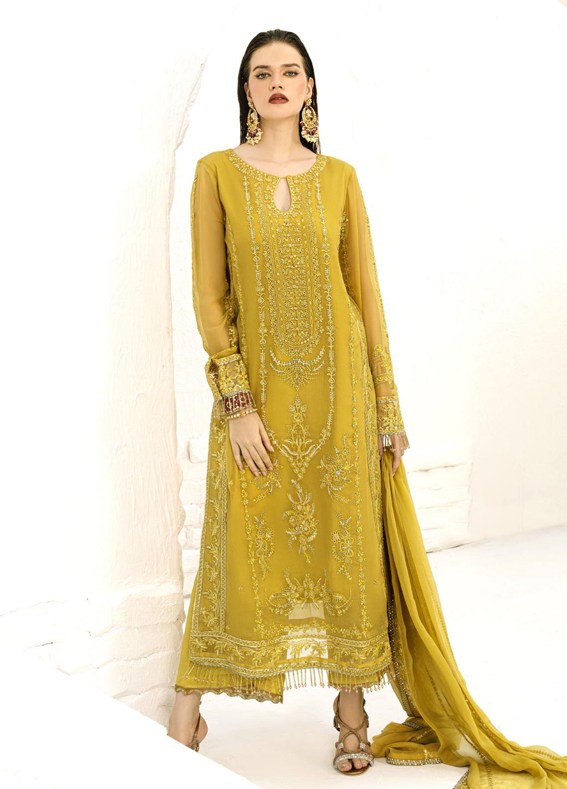 Sahane | Savoir Luxury Formals Savoir | CT-140005 Girasol - Savoir - by - Libasekhas UK - Registered Vendor of : Sahane - 100% Original Designer Dresss