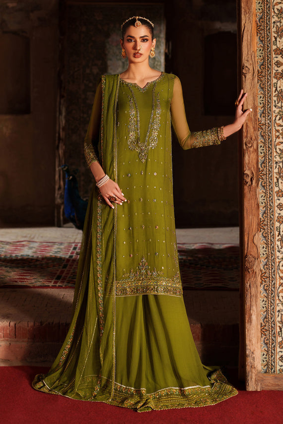 Naqshi | Kiraz Chiffon Collection | Anza - by Libasekhas UK - Registered Vendor of : Naqshi - 100% Original Designer Dress