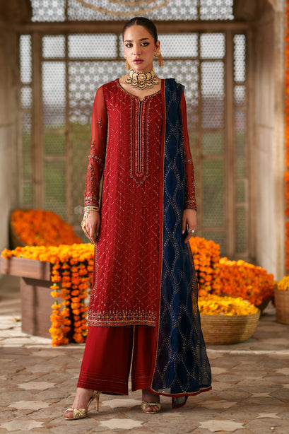 Naqshi | Zariah Crinkle Collection | Faheel - by Libasekhas UK - Registered Vendor of : Naqshi - 100% Original Designer Dress