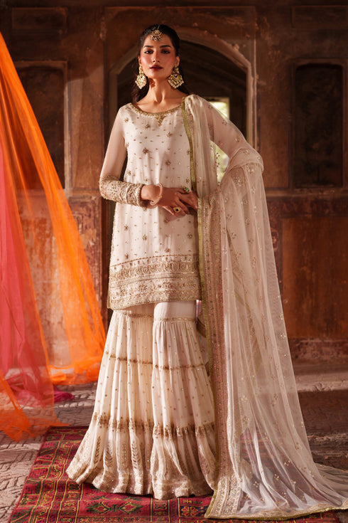 Naqshi | Kiraz Chiffon Collection | Umaima - by Libasekhas UK - Registered Vendor of : Naqshi - 100% Original Designer Dress
