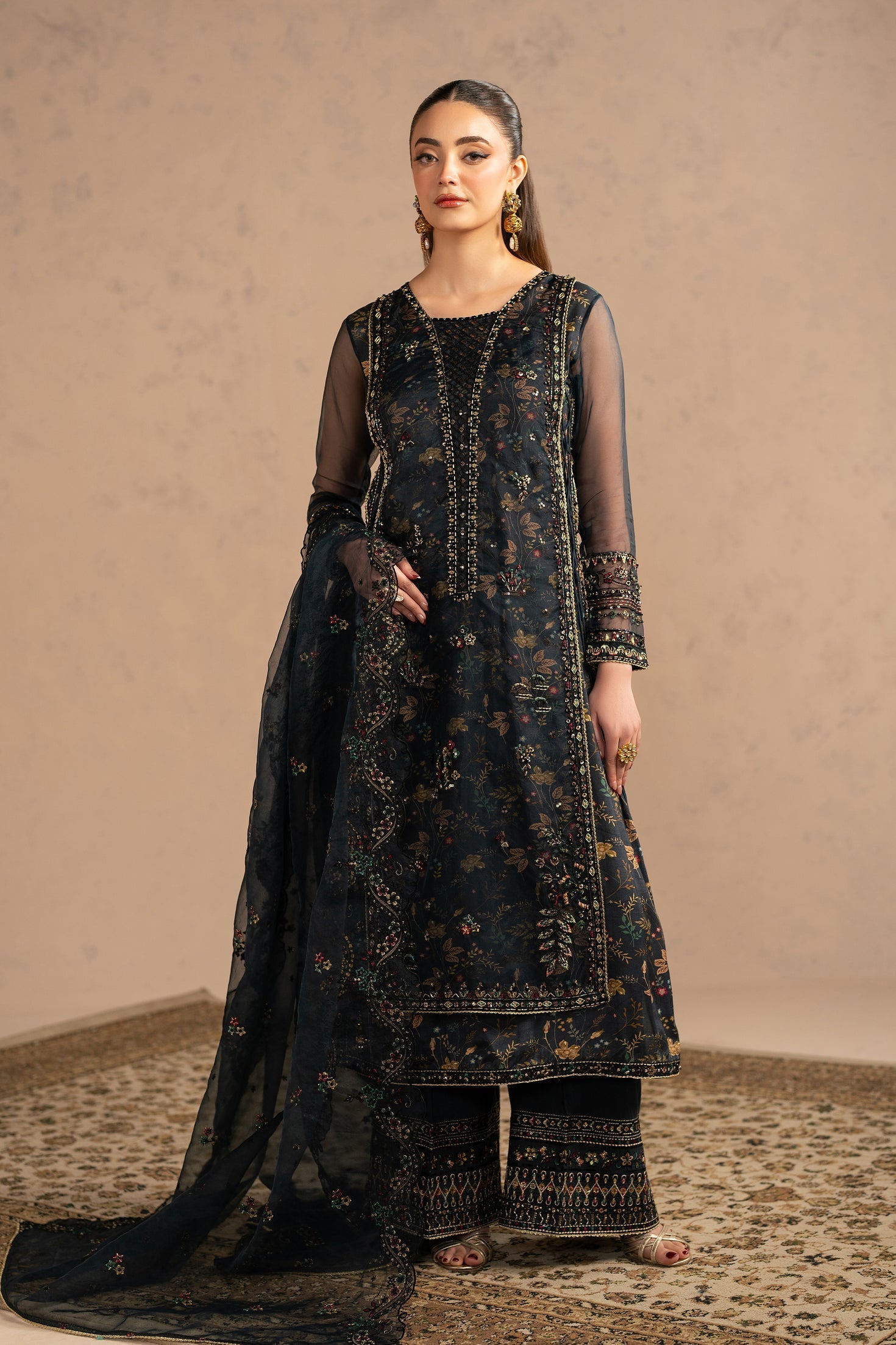 Naqshi | Festive Eid 26 | Bareena - by Libasekhas UK - Registered Vendor of : Naqshi - 100% Original Designer Dress