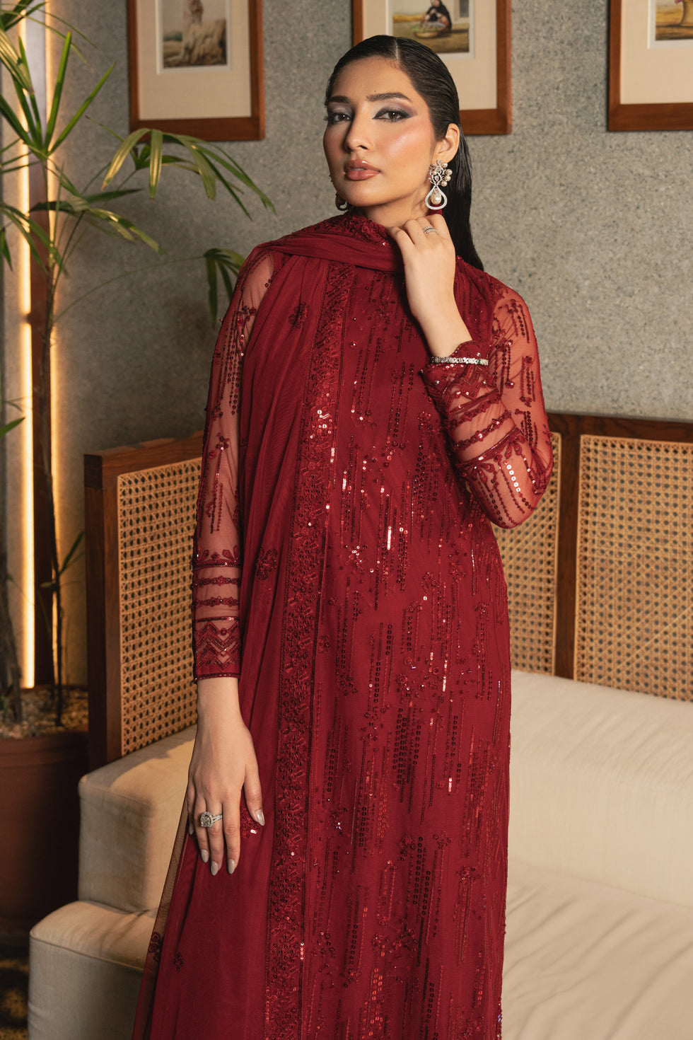 Naqshi | Izel Collection | Valentina - by - Libasekhas UK - Registered Vendor of : Naqshi - 100% Original Designer Dresss