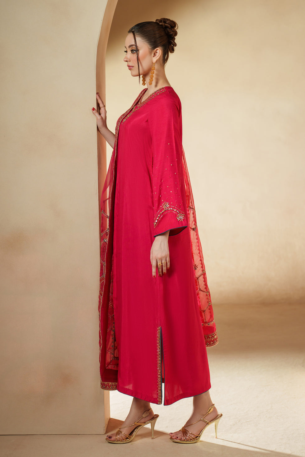 Naqshi | Eros Collection | Sophia - by - Libasekhas UK - Registered Vendor of : Naqshi - 100% Original Designer Dresss