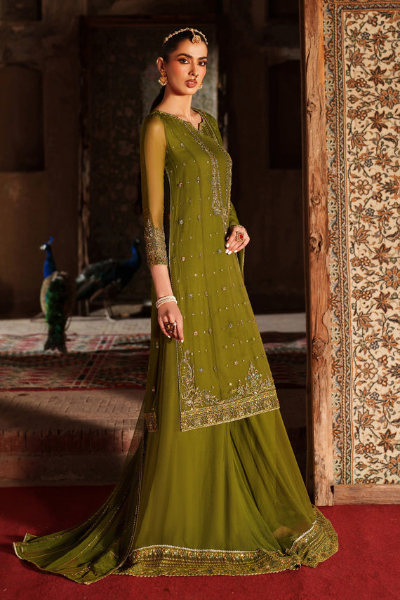 Naqshi | Kiraz Chiffon Collection | Anza - by Libasekhas UK - Registered Vendor of : Naqshi - 100% Original Designer Dress