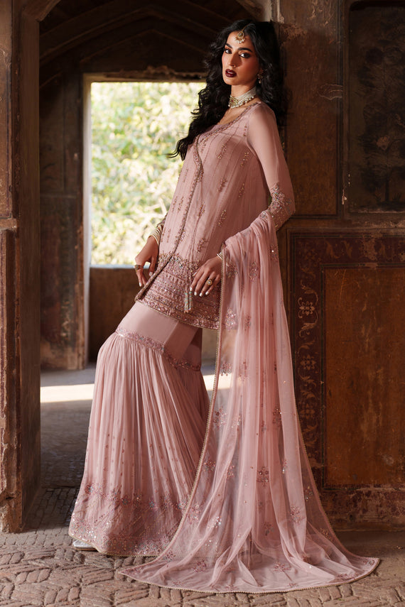 Naqshi | Kiraz Chiffon Collection | Zaria - by Libasekhas UK - Registered Vendor of : Naqshi - 100% Original Designer Dress