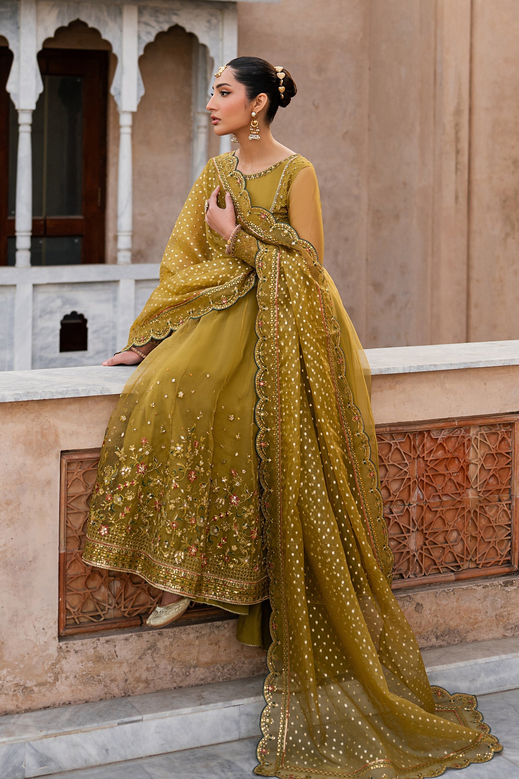 Naqshi | Festive Eid 26 | Lehr - by Libasekhas UK - Registered Vendor of : Naqshi - 100% Original Designer Dress