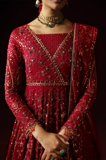 Naqshi | Roshaneh Collection | Zilly - by Libasekhas UK - Registered Vendor of : Naqshi - 100% Original Designer Dress