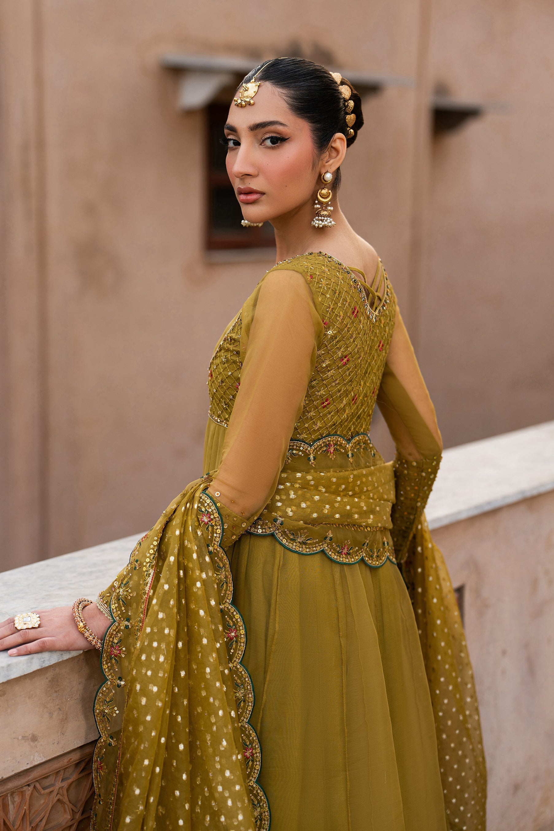 Naqshi | Festive Eid 26 | Lehr - by Libasekhas UK - Registered Vendor of : Naqshi - 100% Original Designer Dress