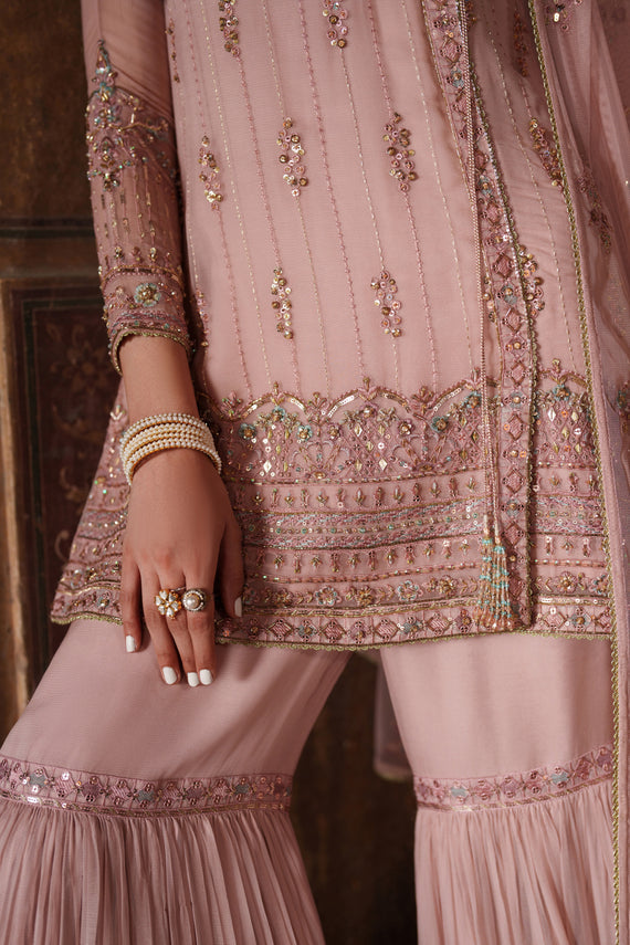 Naqshi | Kiraz Chiffon Collection | Zaria - by Libasekhas UK - Registered Vendor of : Naqshi - 100% Original Designer Dress