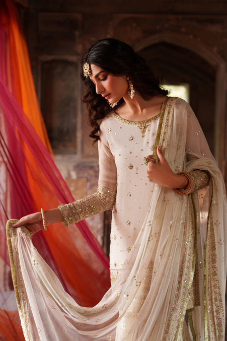 Naqshi | Kiraz Chiffon Collection | Umaima - by Libasekhas UK - Registered Vendor of : Naqshi - 100% Original Designer Dress