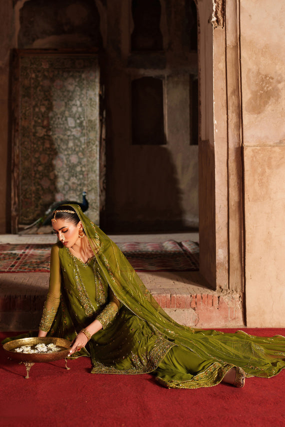 Naqshi | Kiraz Chiffon Collection | Anza - by Libasekhas UK - Registered Vendor of : Naqshi - 100% Original Designer Dress
