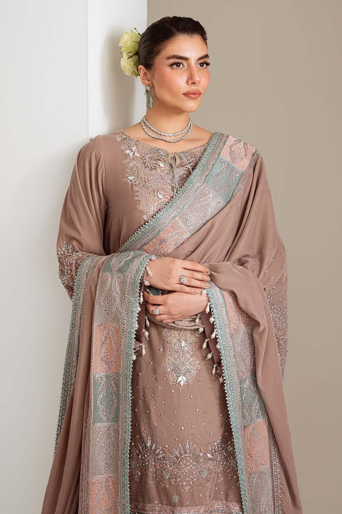 Nureh | Maya Velvet | NW-112 - by Libasekhas UK - Registered Vendor of : Nureh - 100% Original Designer Dress