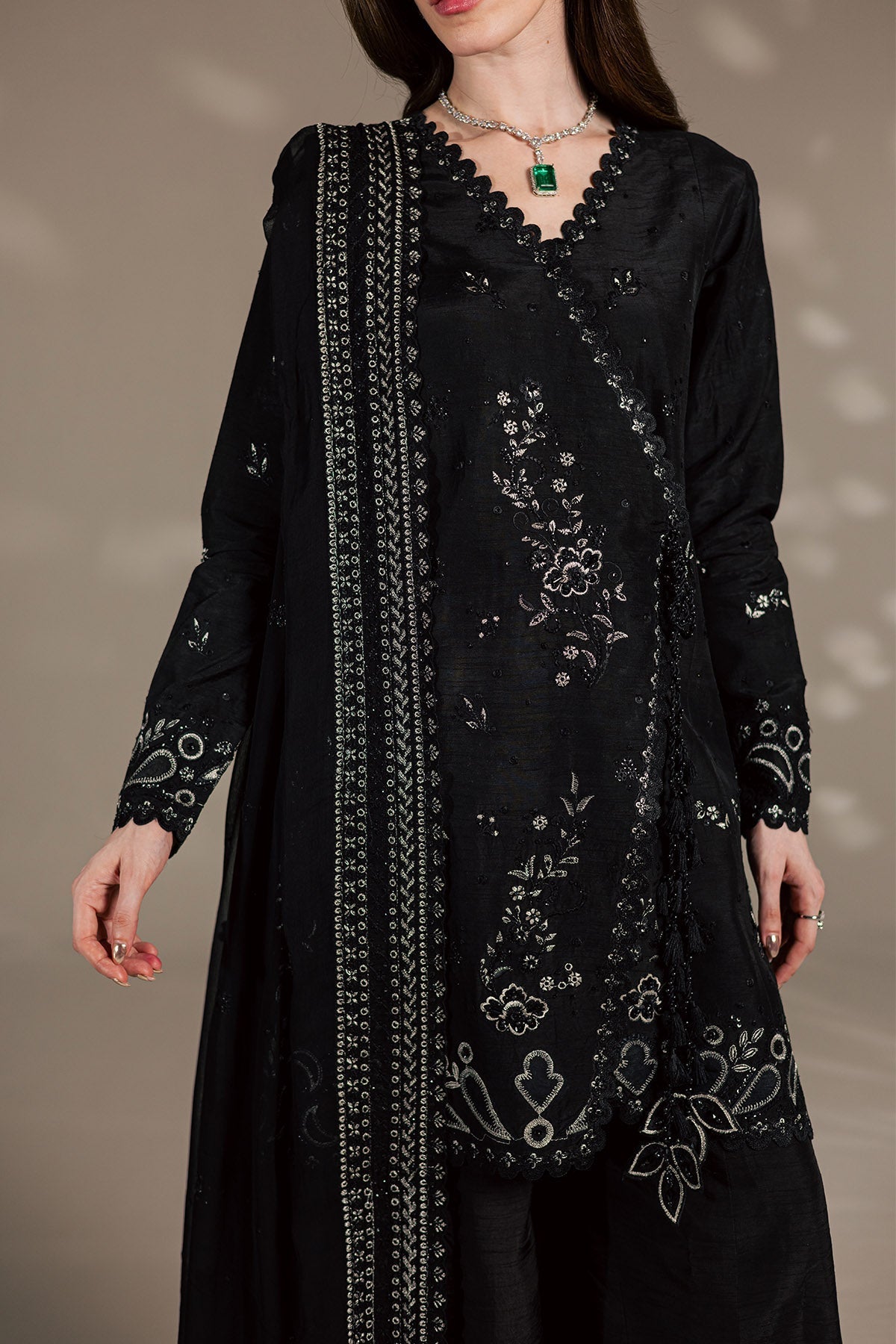 Nureh | The Silk 26 | S-37 - by Libasekhas UK - Registered Vendor of : Nureh - 100% Original Designer Dress