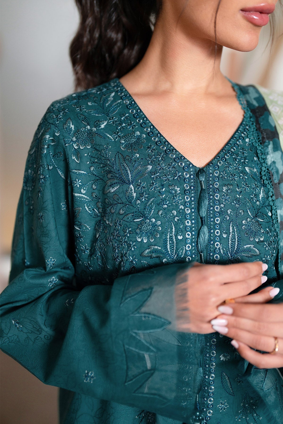 Nureh | Raha Lawn | NE-237 - by Libasekhas UK - Registered Vendor of : Nureh - 100% Original Designer Dress