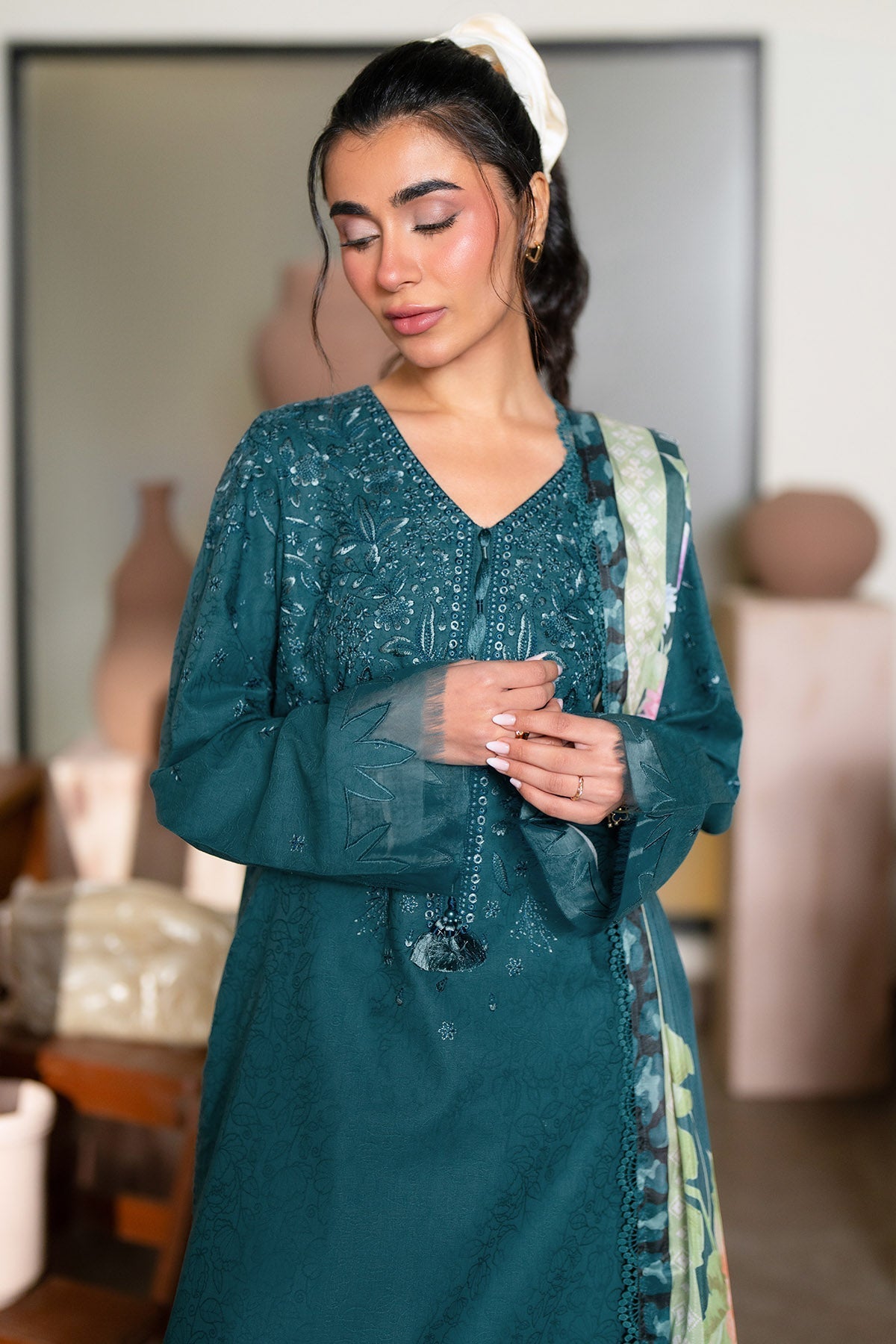 Nureh | Raha Lawn | NE-237 - by Libasekhas UK - Registered Vendor of : Nureh - 100% Original Designer Dress