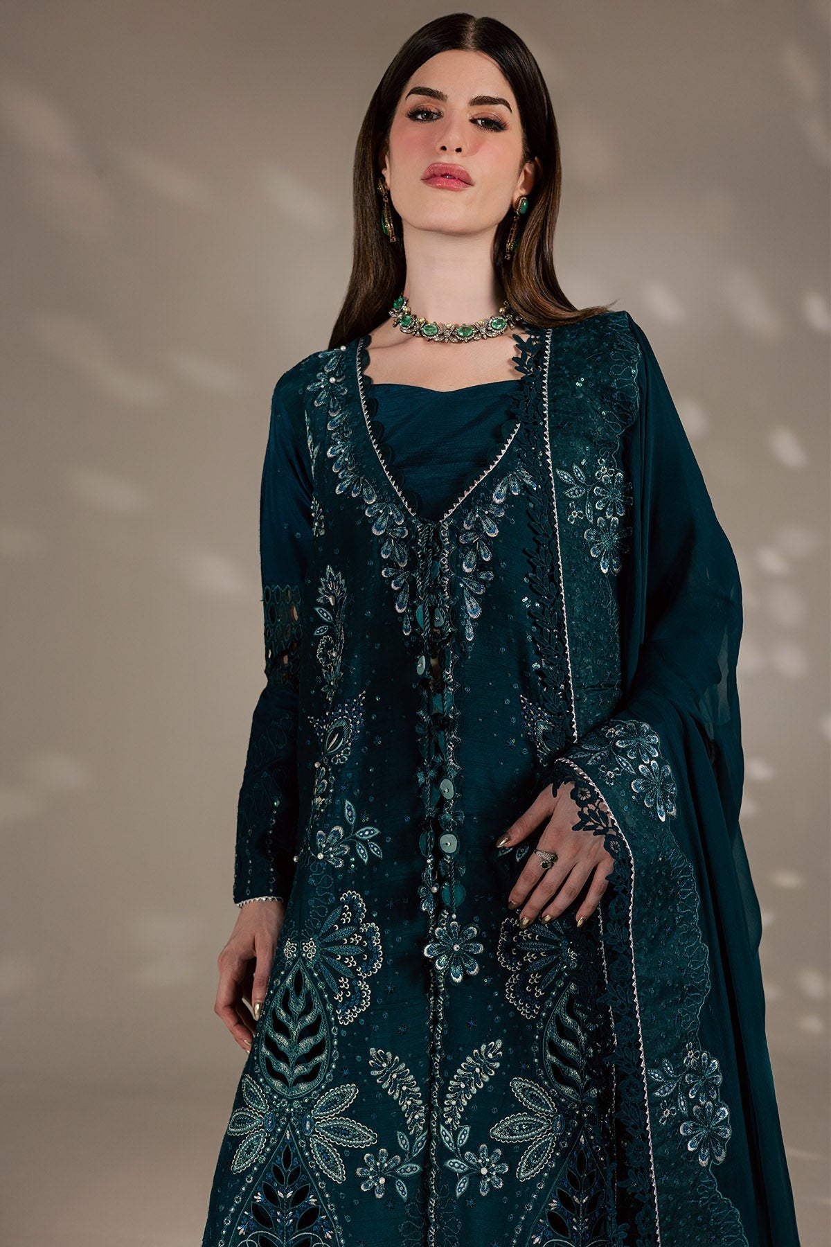 Nureh | The Silk 26 | S-33 - by Libasekhas UK - Registered Vendor of : Nureh - 100% Original Designer Dress
