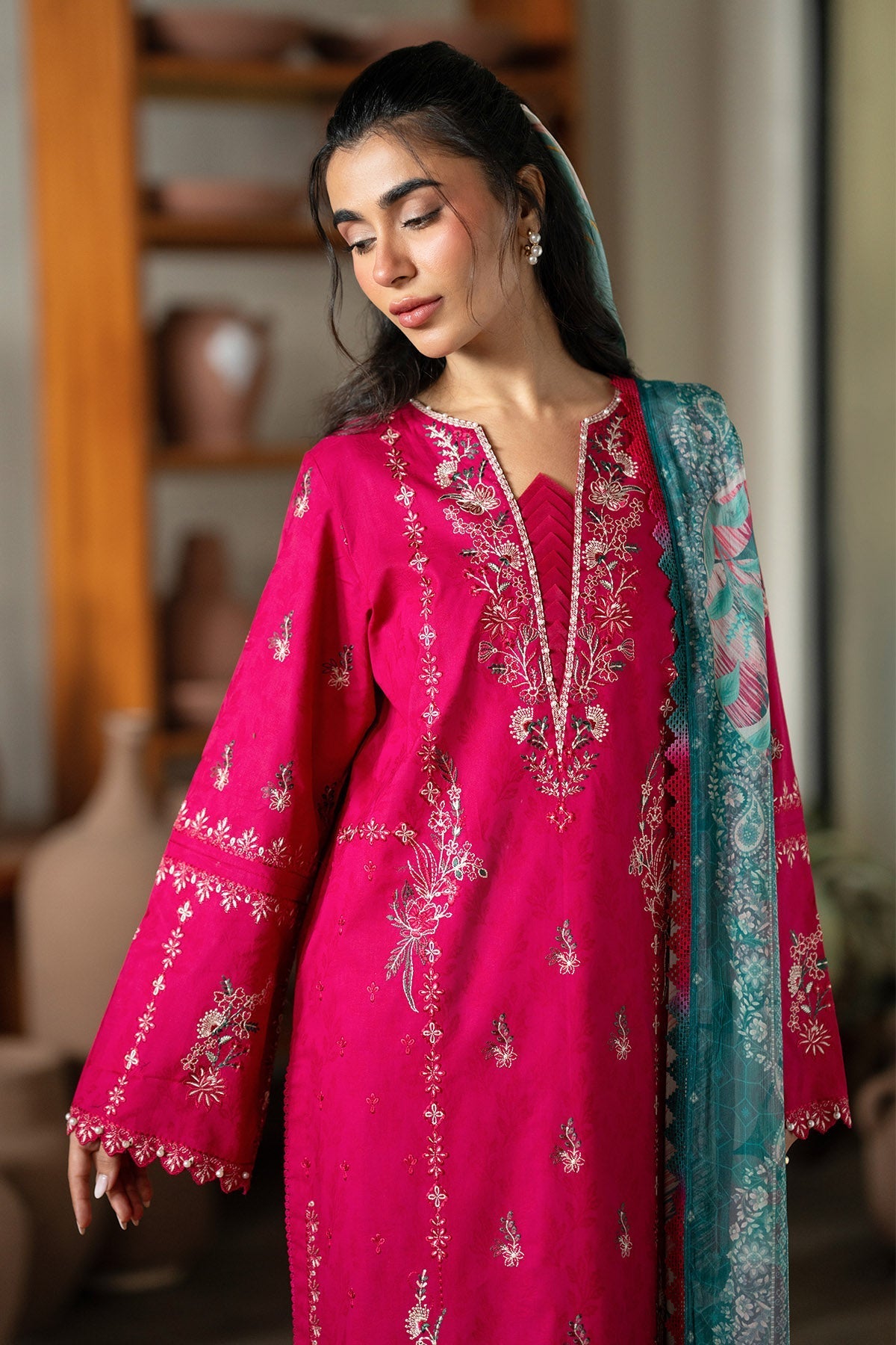 Nureh | Raha Lawn | NE-236 - by Libasekhas UK - Registered Vendor of : Nureh - 100% Original Designer Dress