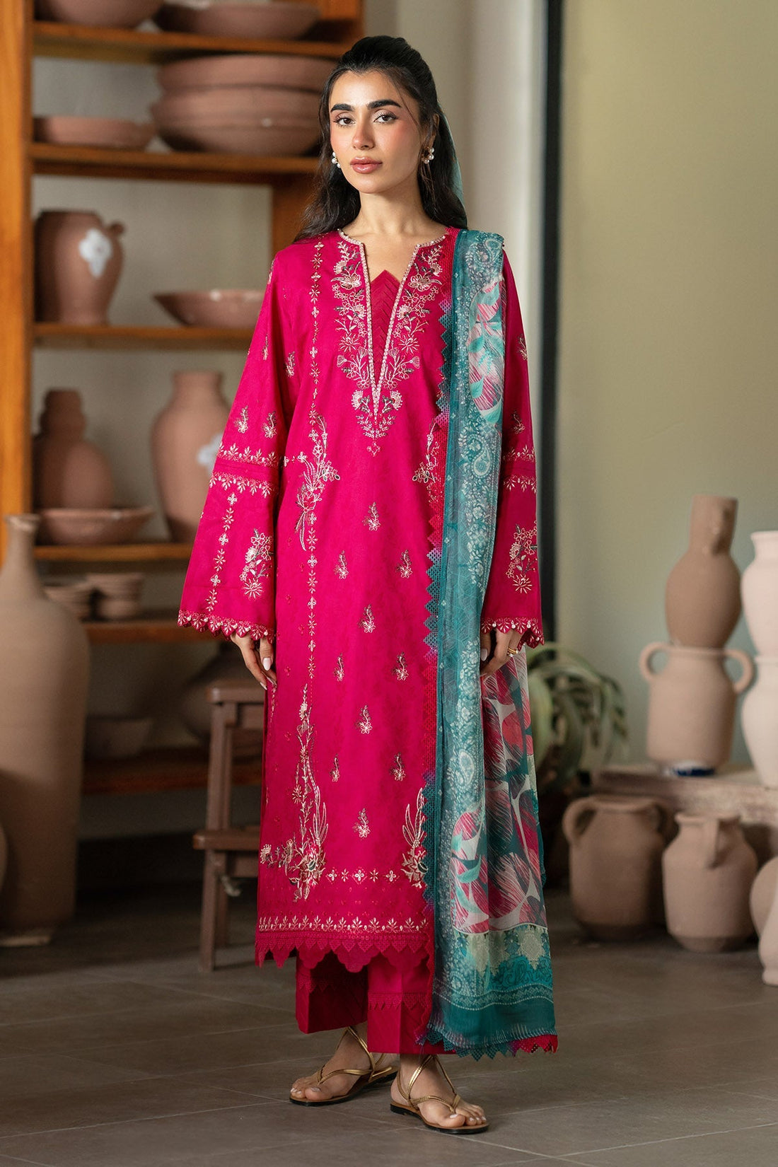Nureh | Raha Lawn | NE-236 - by Libasekhas UK - Registered Vendor of : Nureh - 100% Original Designer Dress
