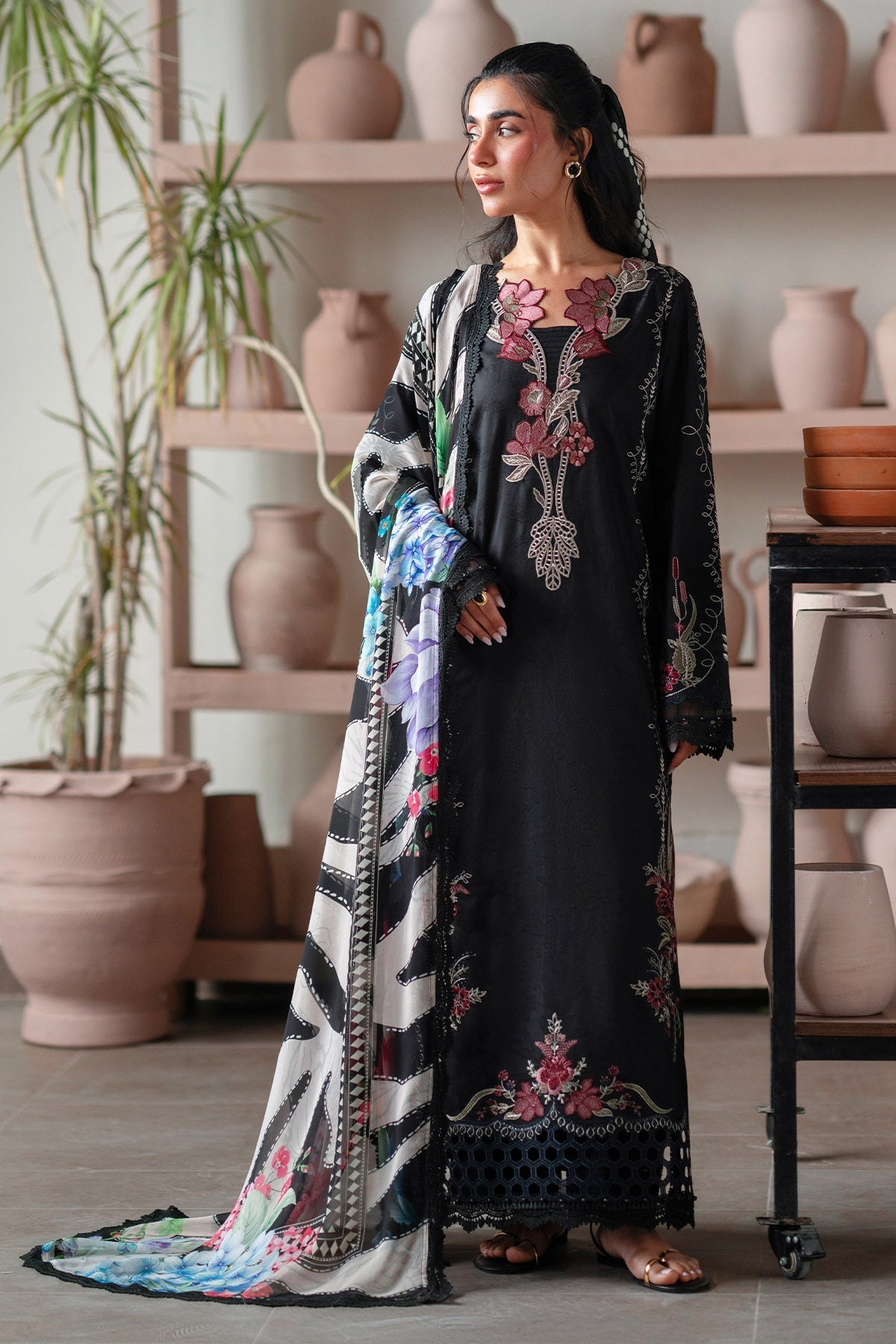 Nureh | Raha Lawn | NE-239 - by Libasekhas UK - Registered Vendor of : Nureh - 100% Original Designer Dress