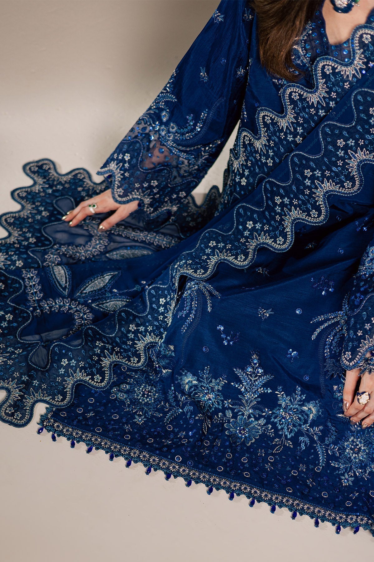 Nureh | The Silk 26 | S-34 - by Libasekhas UK - Registered Vendor of : Nureh - 100% Original Designer Dress