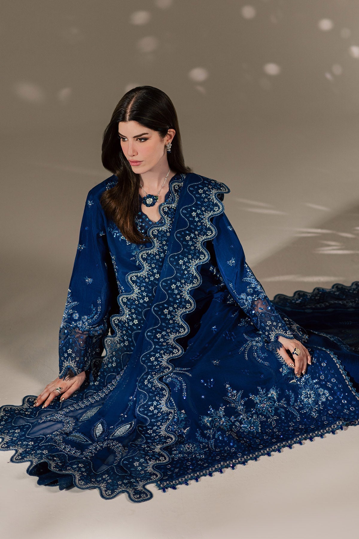 Nureh | The Silk 26 | S-34 - by Libasekhas UK - Registered Vendor of : Nureh - 100% Original Designer Dress