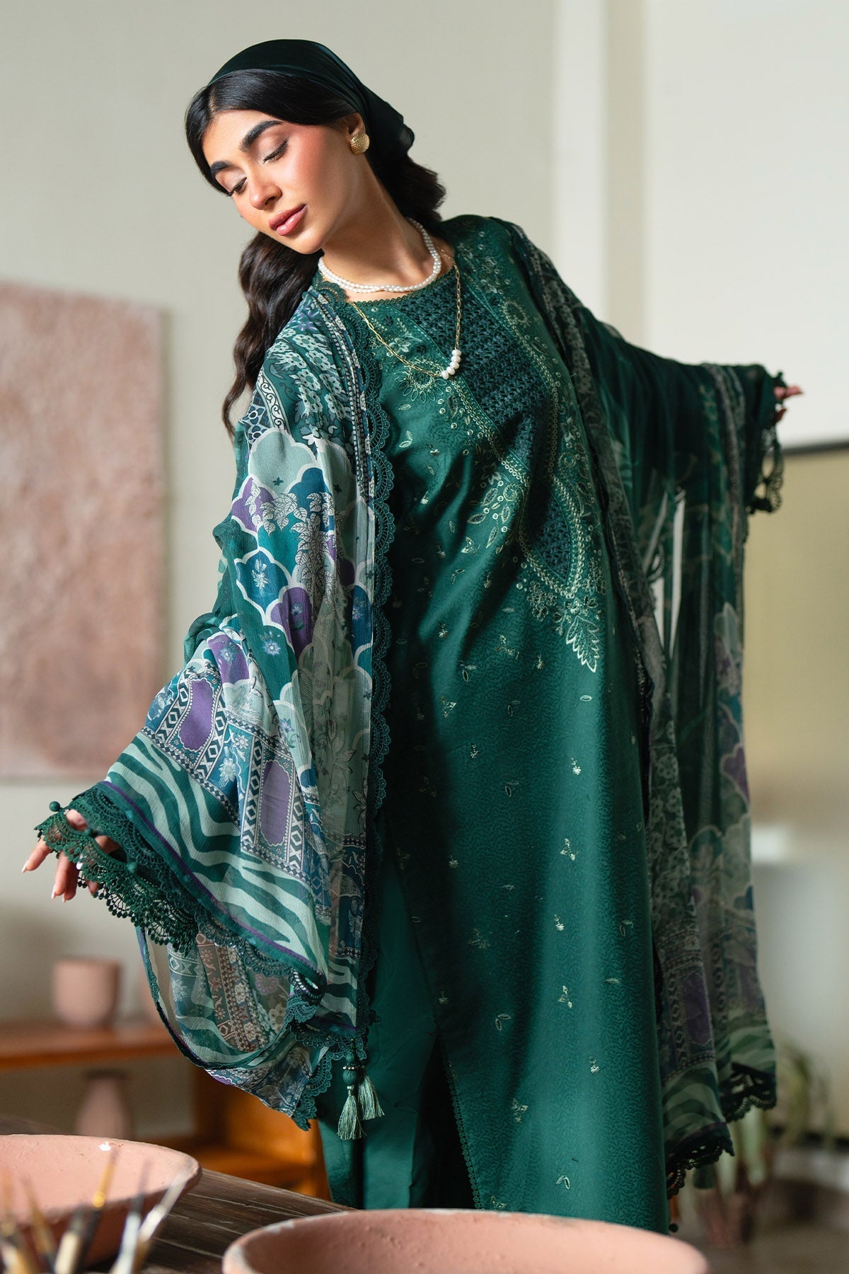 Nureh | Raha Lawn | NE-234 - by Libasekhas UK - Registered Vendor of : Nureh - 100% Original Designer Dress