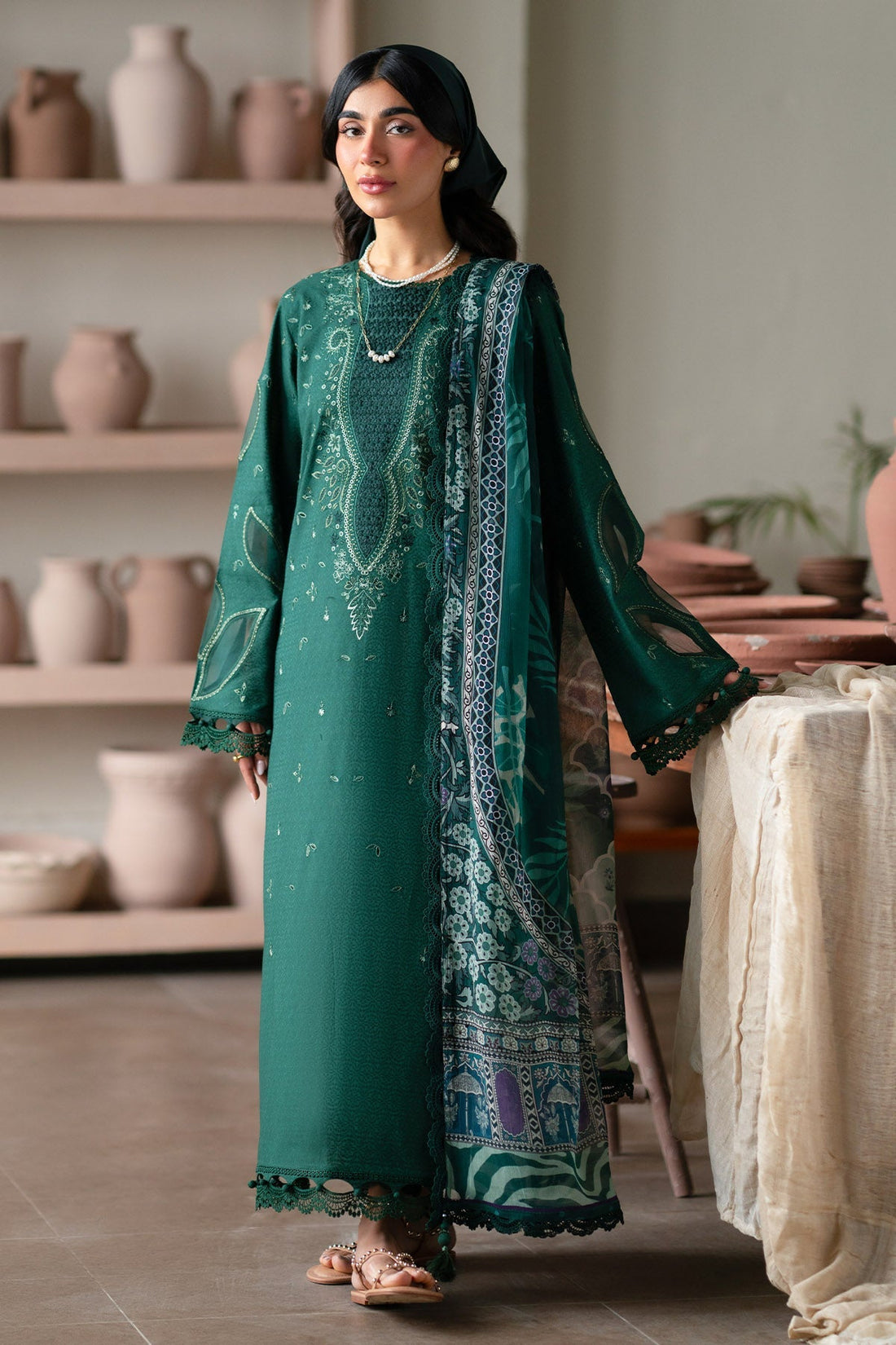 Nureh | Raha Lawn | NE-234 - by Libasekhas UK - Registered Vendor of : Nureh - 100% Original Designer Dress