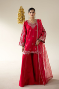 Enzo | Lune Des Fleurs | MERLOT - by Libasekhas UK - Registered Vendor of : Enzo - 100% Original Designer Dress