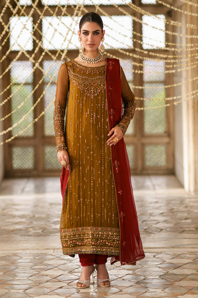 Naqshi | Zariah Crinkle Collection | Huzaim - by Libasekhas UK - Registered Vendor of : Naqshi - 100% Original Designer Dress