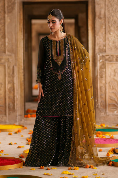 Naqshi | Zariah Crinkle Collection | Irra - by Libasekhas UK - Registered Vendor of : Naqshi - 100% Original Designer Dress