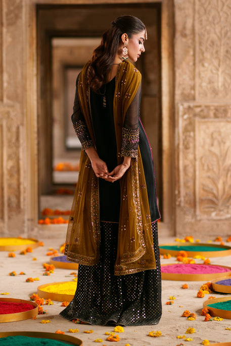 Naqshi | Zariah Crinkle Collection | Irra - by Libasekhas UK - Registered Vendor of : Naqshi - 100% Original Designer Dress
