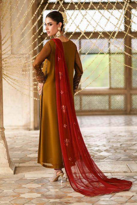 Naqshi | Zariah Crinkle Collection | Huzaim - by Libasekhas UK - Registered Vendor of : Naqshi - 100% Original Designer Dress