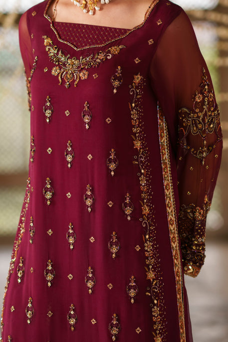 Naqshi | Zariah Crinkle Collection | Ehaad - by Libasekhas UK - Registered Vendor of : Naqshi - 100% Original Designer Dress