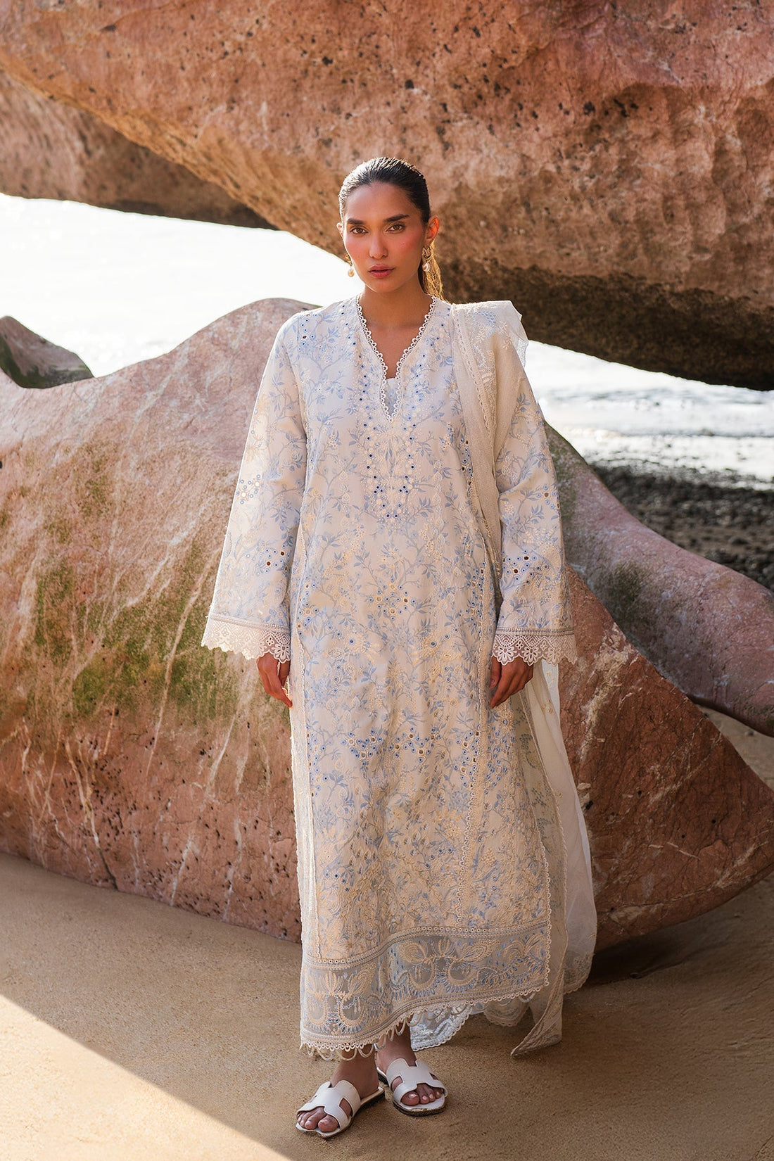Afrozeh | Endless Summer | Nerida - by - Libasekhas UK - Registered Vendor of : Afrozeh - 100% Original Designer Dresss