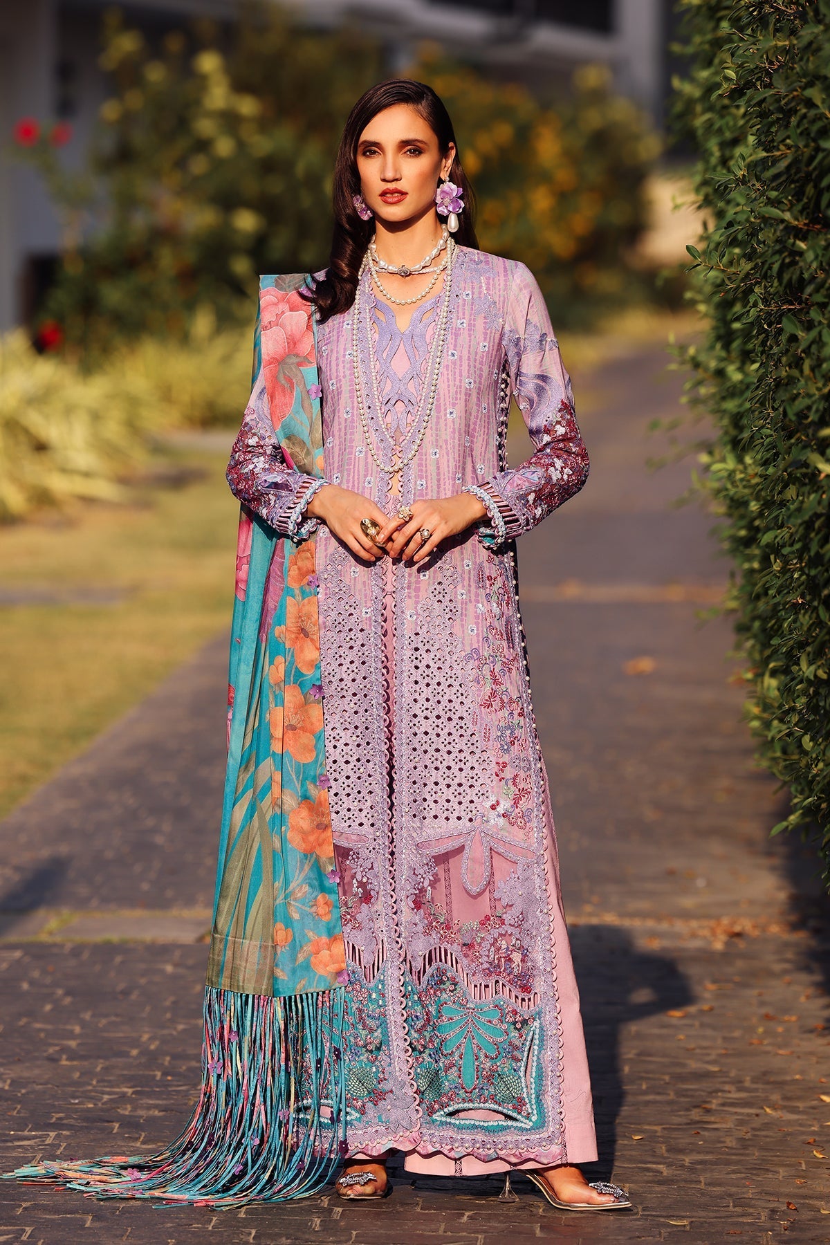 Afrozeh | Lawn 25 | Chrysa - by - Libasekhas UK - Registered Vendor of : Afrozeh - 100% Original Designer Dresss
